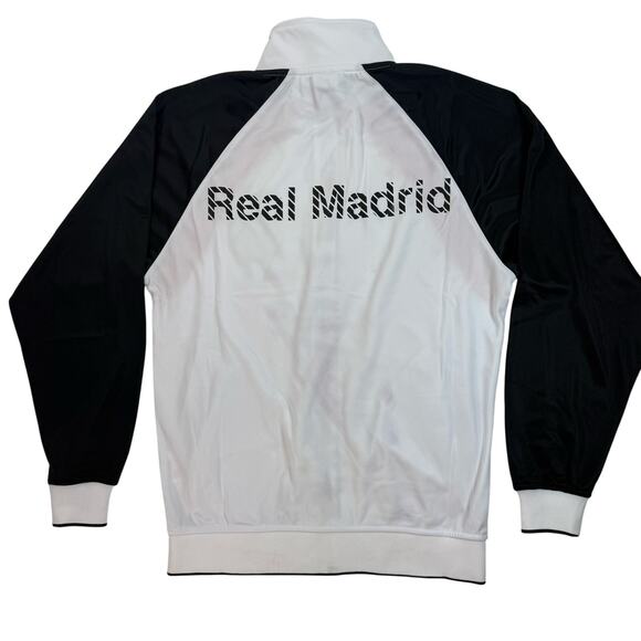 Y2K Style Real Madrid C.F. Adidas Track Jacket Men’s Small Soccer - Picture 3 of 8